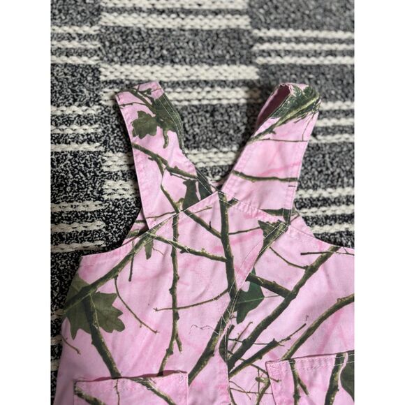 TRAILCREST 12-18 MONTHS PINK AND GREEN OVERALLS - Picture 9 of 9